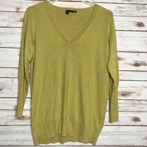 Eileen Fisher V-Neck Org. Cotton/Cashmere Sweater